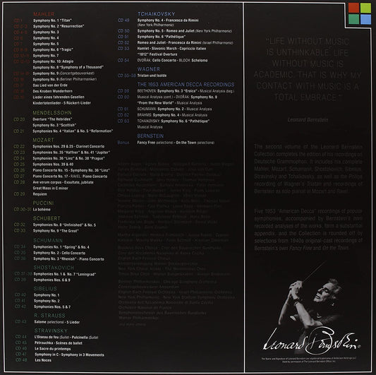 THE LEONARD BERNSTEIN COLLECTION, VOLUME 2 (64 CDS)