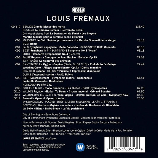 LOUIS FREMAUX - ICON: THE BIRMINGHAM YEARS (12 CD)