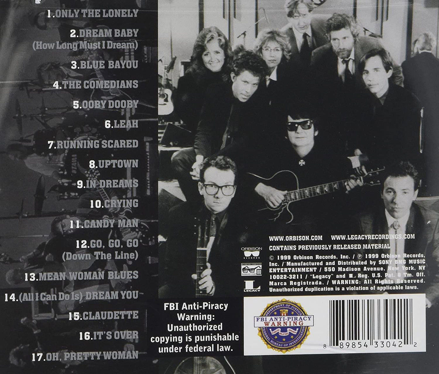 ROY ORBISON: BLACK & WHITE NIGHT