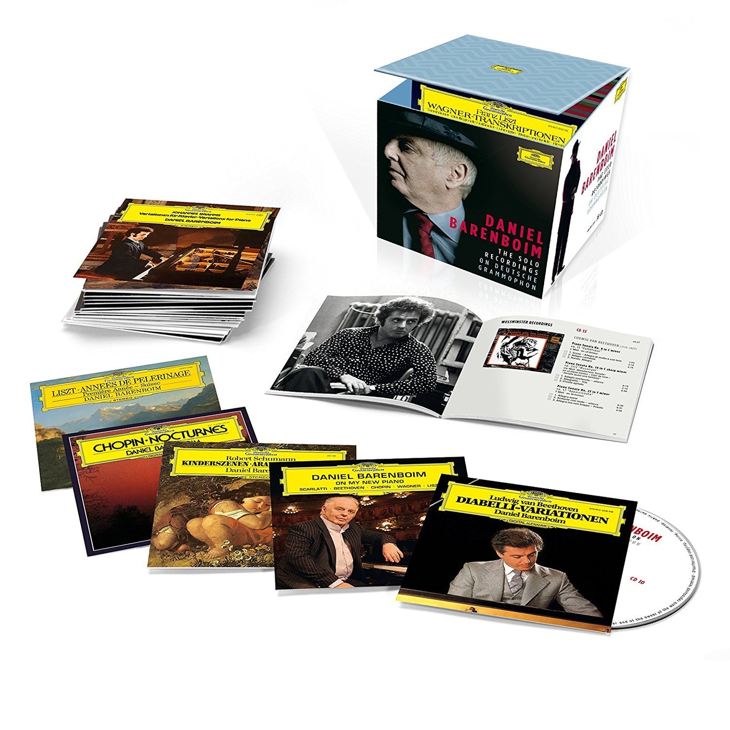 DANIEL BARENBOIM - THE SOLO RECORDINGS ON DEUTSCHE GRAMMOPHON (39 CDS)
