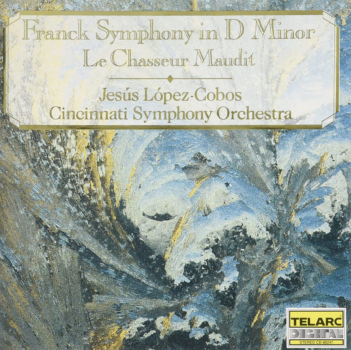 FRANCK: SYMPHONY IN D MINOR; Le CHASSEUR MAUDIT - Cobos-Lopez, Cincinnati Symphony Orchestra