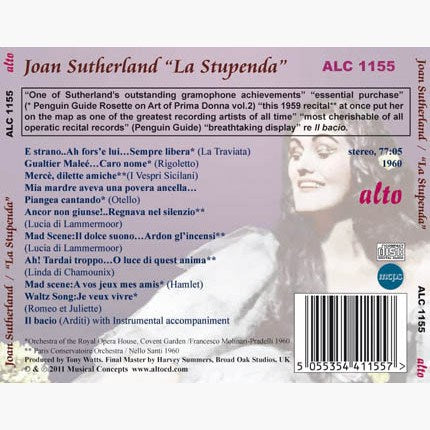 JOAN SUTHERLAND - LA STUPENDA!