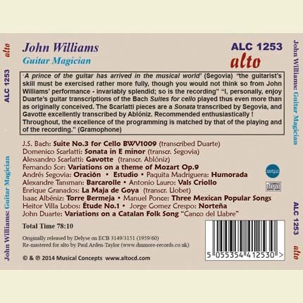 JOHN WILLIAMS: GUITAR MAGICIAN