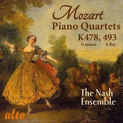 MOZART: TWO PIANO QUARTETS, K478 & K493 - NASH ENSEMBLE