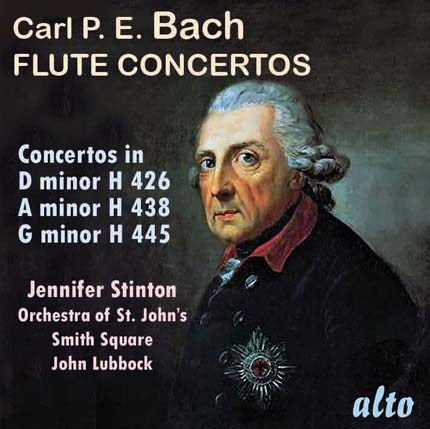 BACH, C.P.E.: FLUTE CONCERTOS - STINTON, ORCHESTRA OF ST. JOHN'S