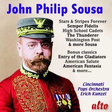 SOUSA: MARCHES, POLKAS & AMERICANA - KUNZEL, CINCINNATI SYMPHONY ORCHESTRA