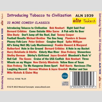 INTRODUCING TOBACCO TO CIVILIZATION - 22 COMEDY CLASSICS (DIGITAL DOWNLOAD)