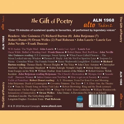 THE GIFT OF POETRY