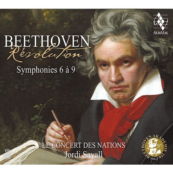 BEETHOVEN REVOLUTION: SYMPHONIES 6 TO 9 - LE CONCERT DES NATIONS, JORDI SAVALL (3 SACD)
