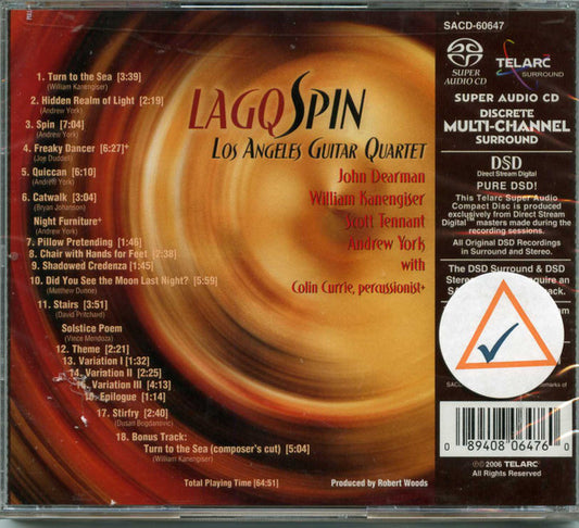 LA Guitar Quintet: Spin (Hybrid SACD)