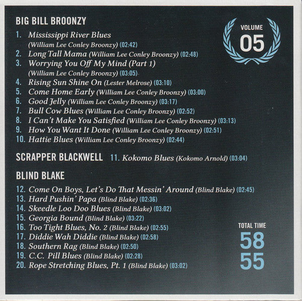 ABC OF THE BLUES (52 CDS - WITH FREE HOHNER HARMONICA)