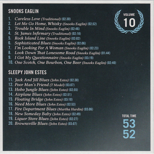 ABC OF THE BLUES (52 CDS - WITH FREE HOHNER HARMONICA)