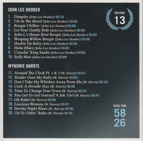 ABC OF THE BLUES (52 CDS - WITH FREE HOHNER HARMONICA)