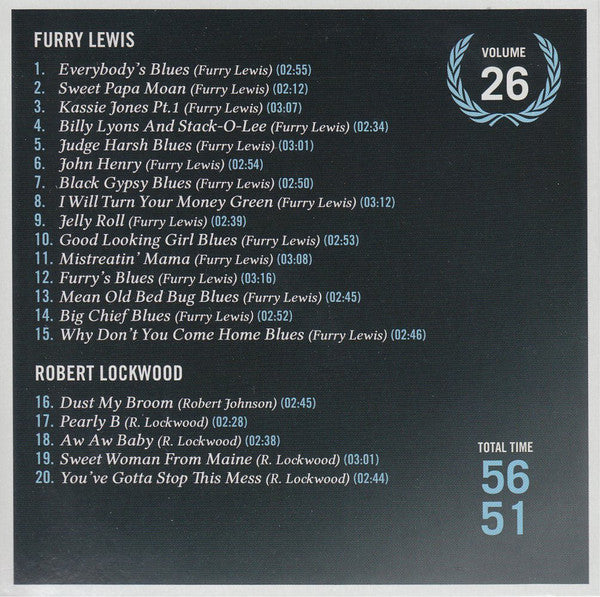 ABC OF THE BLUES (52 CDS - WITH FREE HOHNER HARMONICA)