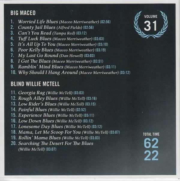 ABC OF THE BLUES (52 CDS - WITH FREE HOHNER HARMONICA)
