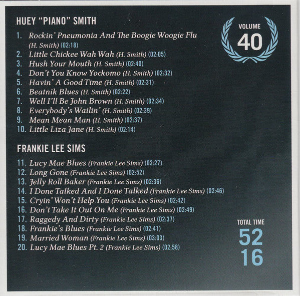ABC OF THE BLUES (52 CDS - WITH FREE HOHNER HARMONICA)