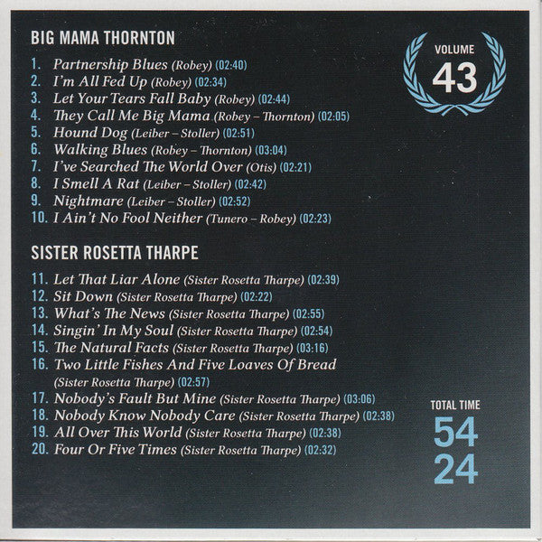 ABC OF THE BLUES (52 CDS - WITH FREE HOHNER HARMONICA)