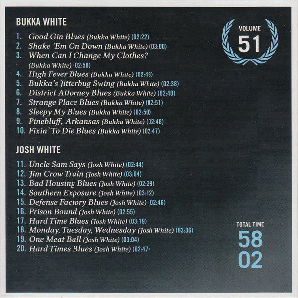 ABC OF THE BLUES (52 CDS - WITH FREE HOHNER HARMONICA)