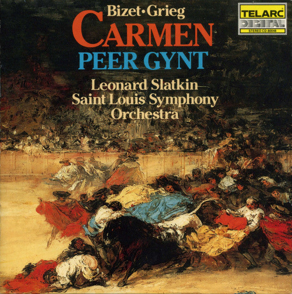 BIZET: CARMEN SUITES; GRIEG: PEER GYNT - Leonard Slatkin, St. Louis Symphony