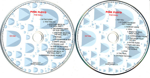 PINK FLOYD: The Wall - 2 CD Remastered
