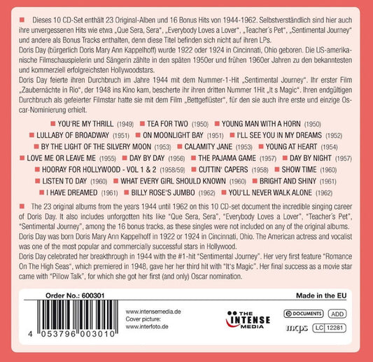 DORIS DAY: MILESTONES OF A LEGEND (10 CDS)