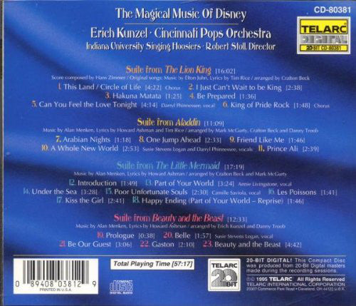 THE MAGICAL MUSIC OF DISNEY - Erich Kunzel, Cincinnati Pops