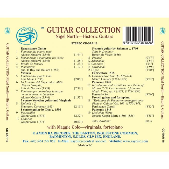 Guitar Collection - Nigel North, Maggie Cole