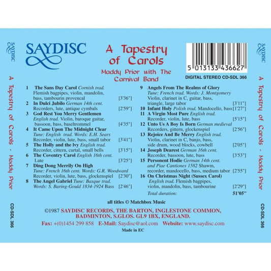 A Tapestry of Carols: Maddy Prior with The Carnival Band