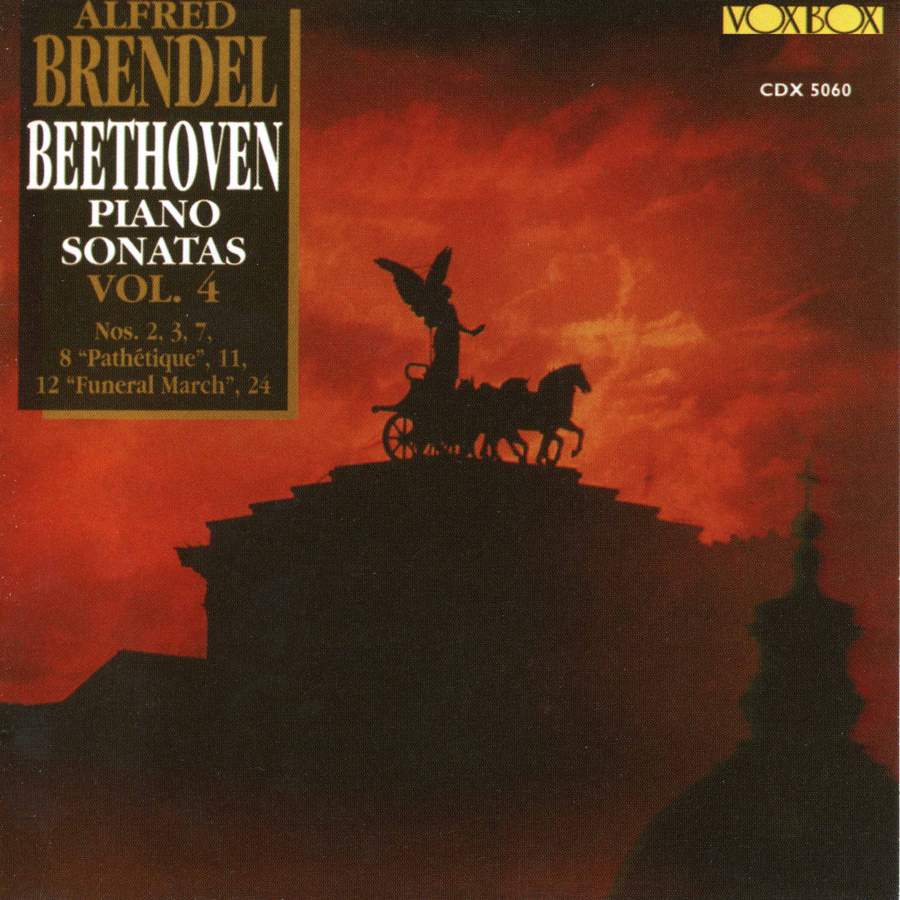 BEETHOVEN: PIANO SONATAS 2, 3, 7, 8, 11, 12, 13 - BRENDEL (2 CDS)