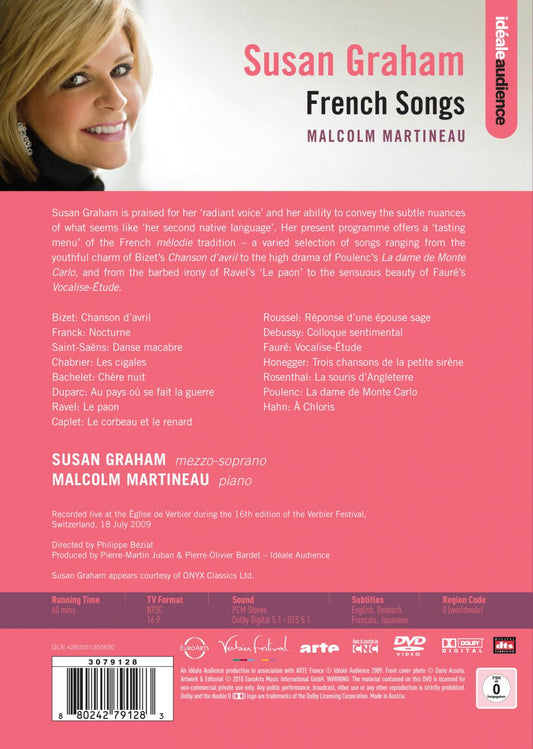 Susan Graham & Malcolm Martineau: French Songs (DVD)