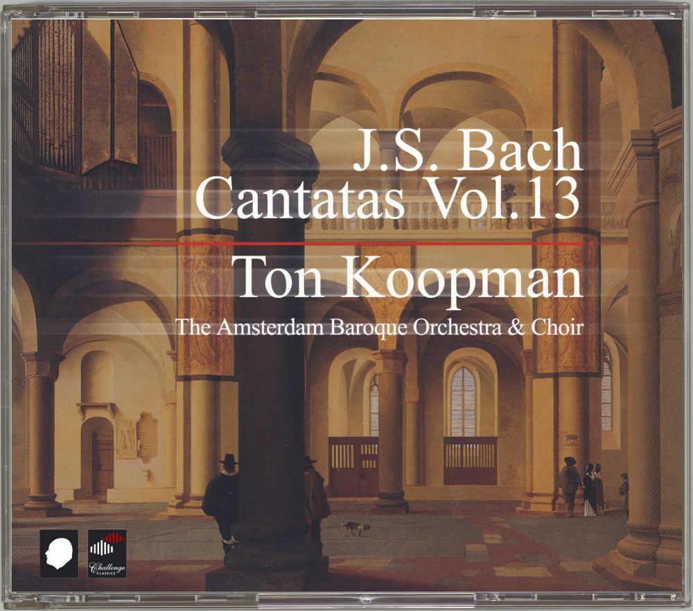 BACH: COMPLETE CANTATAS, VOLUME 13 - TON KOOPMAN, AMSTERDAM BAROQUE ORCHESTRA (3 CDS)