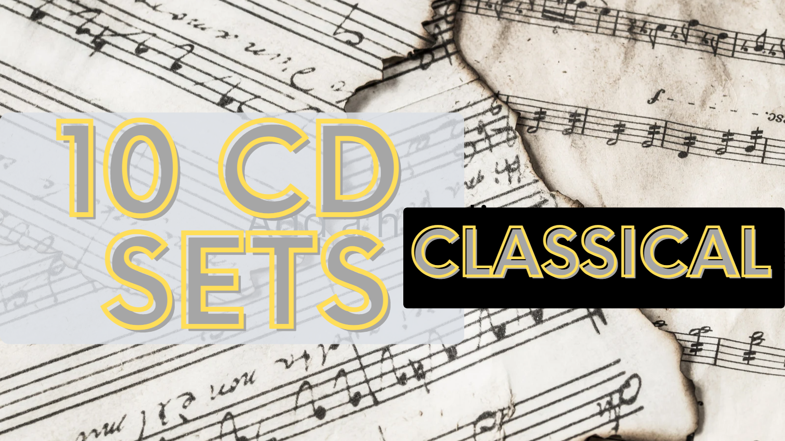 10 CD SETS: CLASSICAL – ClassicSelect World