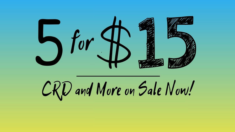 5 FOR $15 - CHOOSE ANY 5, PAY $15!