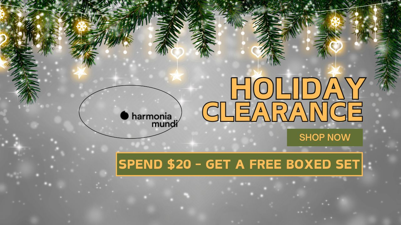 HARMONIA MUNDI - HOLIDAY CLEARANCE