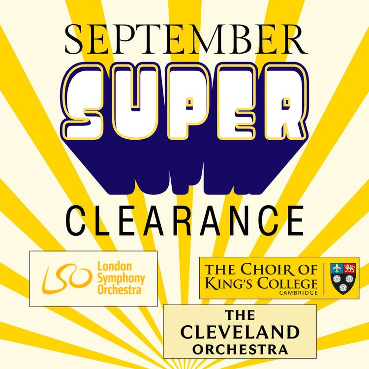 LSO - KING'S COLLEGE CHOIR - CLEVELAND ORCHESTRA SUPER CLEARANCE