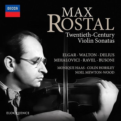 Max Rostal: 20th Century Violin Sonatas (2 CDS)