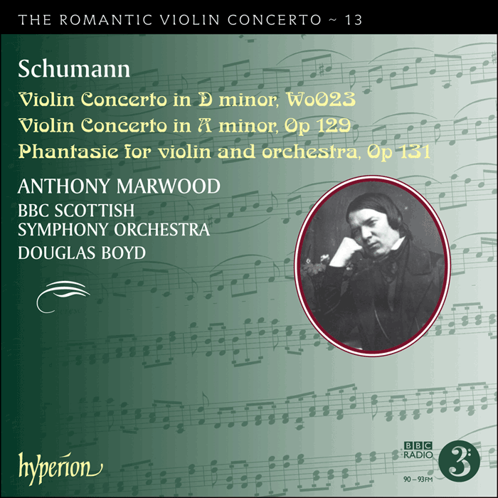 Schumann: Violin Concertos, Phantasie - ANTHONY MARWOOD,  BBC SMPHONY ORCHESTRA