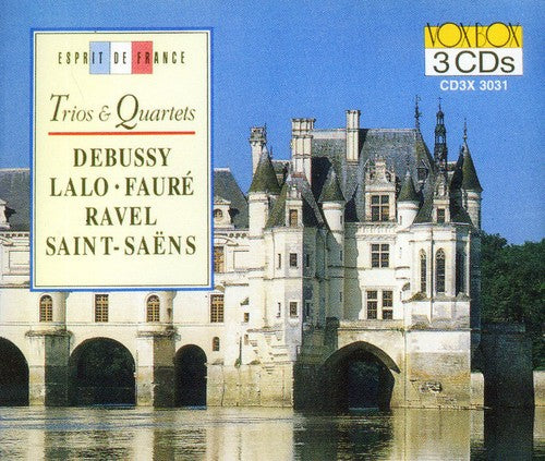 FRENCH TRIOS & QUARTETS - CAECILIAN TRIO, NEW HUNGARIAN QUARTET & LOWENGUTH (3 CDs)