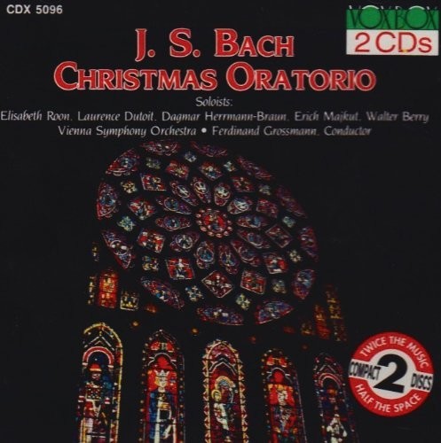 BACH: CHRISTMAS ORATORIO (2 CDS)