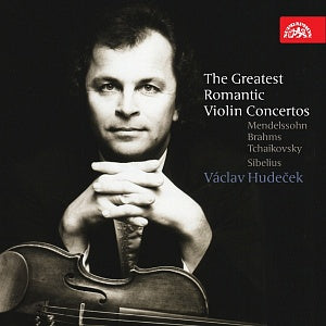 The Greatest Romantic Violin Concertos (MENDELSSOHN/BRAHMS/TCHAIKOVSKY/SIBELIUS) - Vaclav Hudecek, Prague Radio Symphony Orchestra (2 CDs)