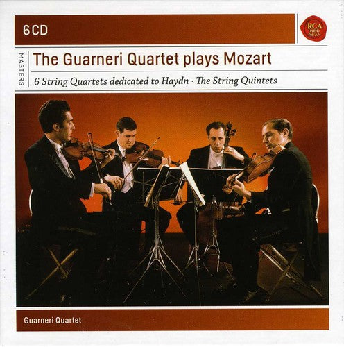 MOZART: GUARNERI QUARTET PLAYS MOZART QUARTETS & QUINTETS (6 CDS)