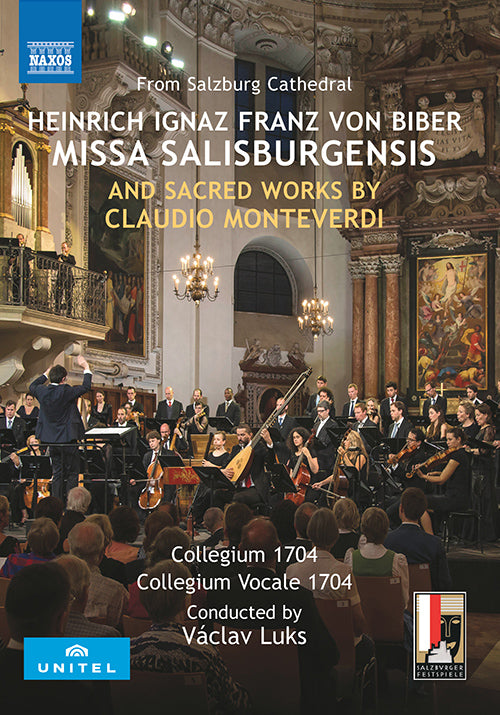 Biber: Missa Salisburgensis & Monteverdi: Sacred Works - Collegium Vocale 1704, Vaclav Luks (DVD)