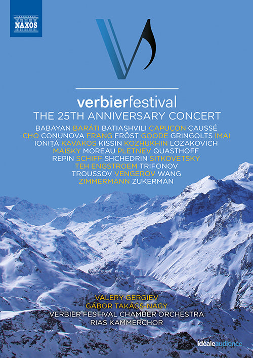 Verbier Festival - The 25th Anniversary Concert RIAS Chamber Chorus, Verbier Festival Chamber Orchestra, Gergiev, Takács-Nagy - DVD
