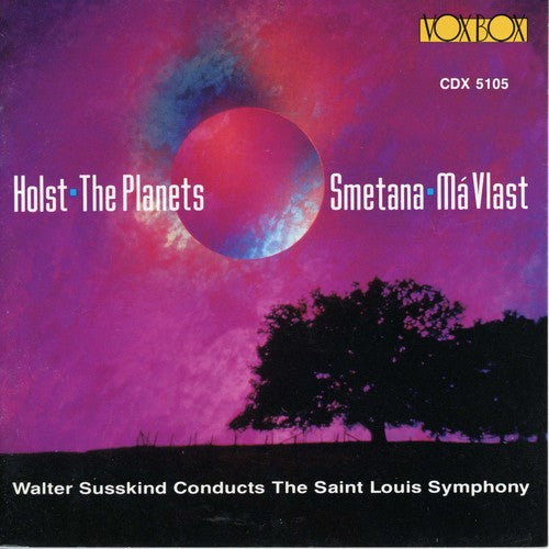 HOLST: THE PLANETS; SMETANA: MA VLAST -  SUSSKIND, ST LOUIS SYMPHONY (2 CDS)