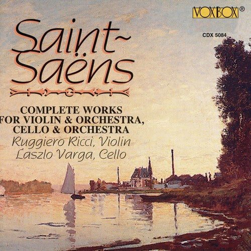 SAINT-SAENS: COMPLETE WORKS FOR VIOLIN & ORCHESTRA -  LANDAU, PETERS, RICCI, VARGA (2 CDs)