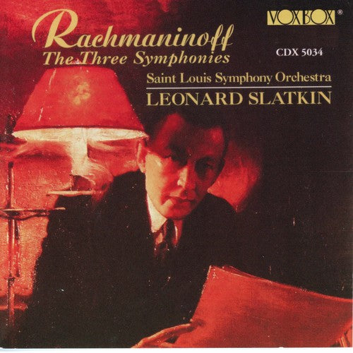 RACHMANINOFF: SYMPHONIES 1-3 -  SLATKIN, SAINT LOUIS SYMPHONY (2 CDS)