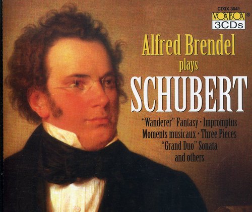 ALFRED BRENDEL PLAYS SCHUBERT (3 CDS)