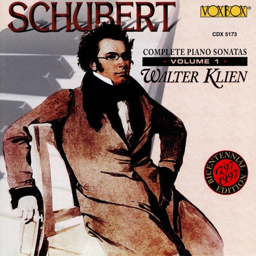 SCHUBERT: COMPLETE SONATAS, VOL. I - WALTER KLIEN (2 CDS)