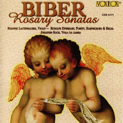 BIBER: ROSARY SONATAS - Susanne Lautenbacher, Rudolph Ewerhart, Johannes Koch (2 CDS)