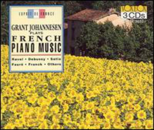 FRENCH PIANO MUSIC - GRANT JOHANNESEN (3 CDS)